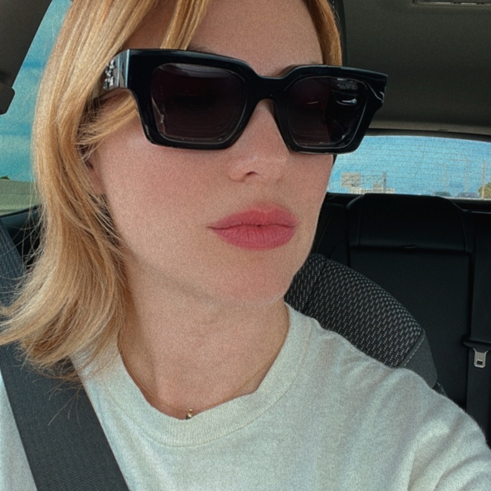 Off-White Designer Stylish Black Sunglasses